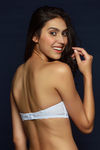 Zivame Sweet Heart Neckline Push-Up Lacy Wings Bra  (Pack of 2)- Black N White — thumbnail 7