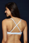 Zivame Sweet Heart Neckline Push-Up Lacy Wings Bra  (Pack of 2)- Black N White — thumbnail 9