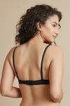 Zivame Luxe Lace Padded Wired Medium Coverage Strapless Bra-Black — thumbnail 7