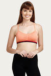 Zivame Double Layered Non Wired Medium Coverage Bralette -Blush — thumbnail 4