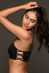 Zivame Made To Layer Double Layered Non Wired Medium Coverage Bralette -Black — thumbnail 2