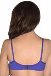 Amante Smooth Padded T shirt Underwired Bra-Purple — thumbnail 2