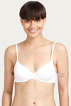 Amante Smooth Padded T shirt Underwired Bra-White — thumbnail 6