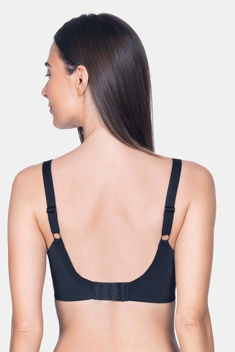 

Amante Curvy Smooth Double Layered Underwired Bra Black, Blacks