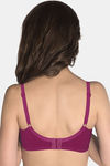 Amante Double Layered Non Wired 3/4th Coverage T-Shirt Bra - Raspberry — thumbnail 2