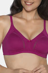 Amante Double Layered Non Wired 3/4th Coverage T-Shirt Bra - Raspberry — thumbnail 3