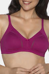 Amante Double Layered Non Wired 3/4th Coverage T-Shirt Bra - Raspberry — thumbnail 4