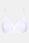 Amante Double Layered Non Wired 3/4th Coverage T-Shirt Bra - White — thumbnail 3
