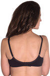 Amante Everyday Support Non Padded Non Wired Cotton Bra-Black — thumbnail 2