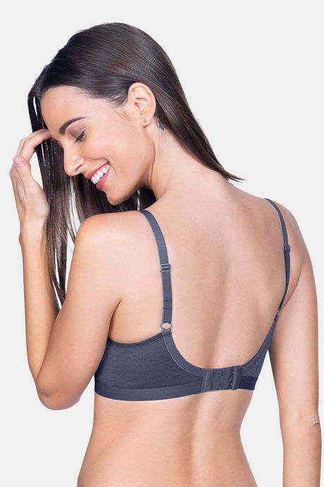 

Amante Non Padded Non Wired Everyday Bra Grey, Greys