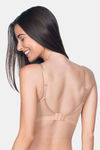 Amante Double Layered Non Wired 3/4th Coverage Super Support Bra - Nude — thumbnail 2