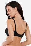 Amante Single Layered Non Wired Full Coverage T-Shirt Bra - Black — thumbnail 3