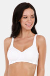Amante Single Layered Non Wired Full Coverage T-shirt Bra - White — thumbnail 1