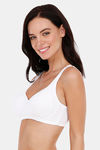 Amante Single Layered Non Wired Full Coverage T-shirt Bra - White — thumbnail 2