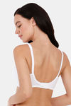 Amante Single Layered Non Wired Full Coverage T-shirt Bra - White — thumbnail 3