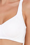 Amante Single Layered Non Wired Full Coverage T-shirt Bra - White — thumbnail 4