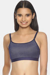 Brag Teens Double Layered Wirefree Removable Cookie T-Shirt Bra - Denim Blue — thumbnail 1