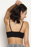 Brag Teens Double Layered Wirefree Bra - Black — thumbnail 3