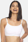 Brag Teens Wirefree Removable Cookie T-Shirt Bra - White — thumbnail 1