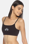 Brag Teens Non Padded Wirefree Racer Back Beginners Bra - Black — thumbnail 2