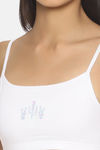 Brag Teens Non Padded Wirefree Racer Back Beginners Bra - White — thumbnail 5
