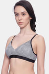 Brag Teens Wirefree Removable Cookie T-Shirt Bra - Black — thumbnail 2