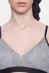 Brag Teens Wirefree Removable Cookie T-Shirt Bra - Black — thumbnail 5