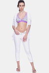 Brag Teens Wirefree Removable Cookie Cage Bra - Purple — thumbnail 4