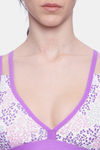 Brag Teens Wirefree Removable Cookie Cage Bra - Purple — thumbnail 5