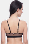 Brag Teens Wirefree Removable Cookie T-Shirt Bra - Black White Pt — thumbnail 3