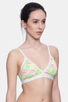 Brag Teens Wirefree Removable Cookie T-Shirt Bra - Green — thumbnail 2