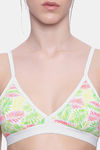 Brag Teens Wirefree Removable Cookie T-Shirt Bra - Green — thumbnail 6