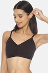 Brag Teens Double Layered Wirefree Convertible Bra - Black — thumbnail 1
