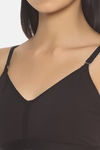 Brag Teens Double Layered Wirefree Convertible Bra - Black — thumbnail 5