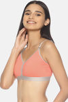 Brag Teens Double Layered Wirefree Convertible Bra - Peach — thumbnail 2