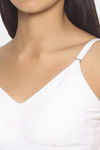 Brag Teens Double Layered Wirefree Convertible Bra - White — thumbnail 5