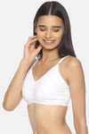 Brag Teens Wirefree Removable Cookie T-Shirt Bra - White — thumbnail 2