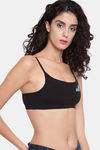 Brag Teens Double Layered Wirefree Bra - Black — thumbnail 3