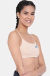 Brag Teens Double Layered Wirefree Bra - Dark Skin — thumbnail 3