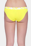 Brag Teens  (Pack Of 2) Bikini Mid Rise Cotton Panty - Yellow White — thumbnail 2