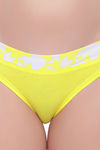 Brag Teens  (Pack Of 2) Bikini Mid Rise Cotton Panty - Yellow White — thumbnail 5