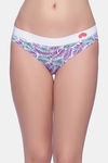Brag Teens  (Pack Of 2) Bikini Mid Rise Cotton Panty  - Orange Blue — thumbnail 2