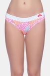 Brag Teens  (Pack Of 2) Bikini Mid Rise Cotton Panty - Pink White — thumbnail 2