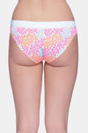 Brag Teens  (Pack Of 2) Bikini Mid Rise Cotton Panty - Pink White — thumbnail 3