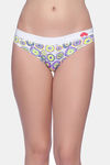 Brag Teens  (Pack Of 2) Bikini Mid Rise Cotton Panty - Pink White — thumbnail 4