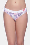 Brag Teens  (Pack Of 2) Bikini Mid Rise Cotton Panty - Purple Green — thumbnail 2