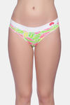 Brag Teens  (Pack Of 2) Bikini Mid Rise Cotton Panty - Purple Green — thumbnail 4