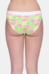 Brag Teens  (Pack Of 2) Bikini Mid Rise Cotton Panty - Purple Green — thumbnail 5