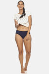 Brag Teens  (Pack Of 3) Hipster Mid Rise Cotton Panty - Blue Pink Grey — thumbnail 12