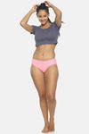 Brag Teens  (Pack Of 3) Hipster Mid Rise Cotton Panty - Blue Pink Grey — thumbnail 13